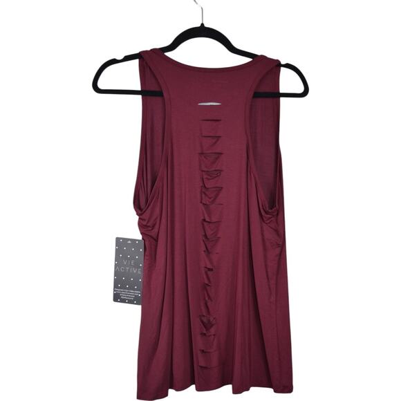 Vie Active Tammy Tank – Burgundy XL Ultra-Flow NWT - Picture 4 of 7